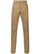 Kent & Curwen Straight Leg Chinos - Brown