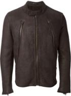 Maison Martin Margiela Band Collar Biker Jacket