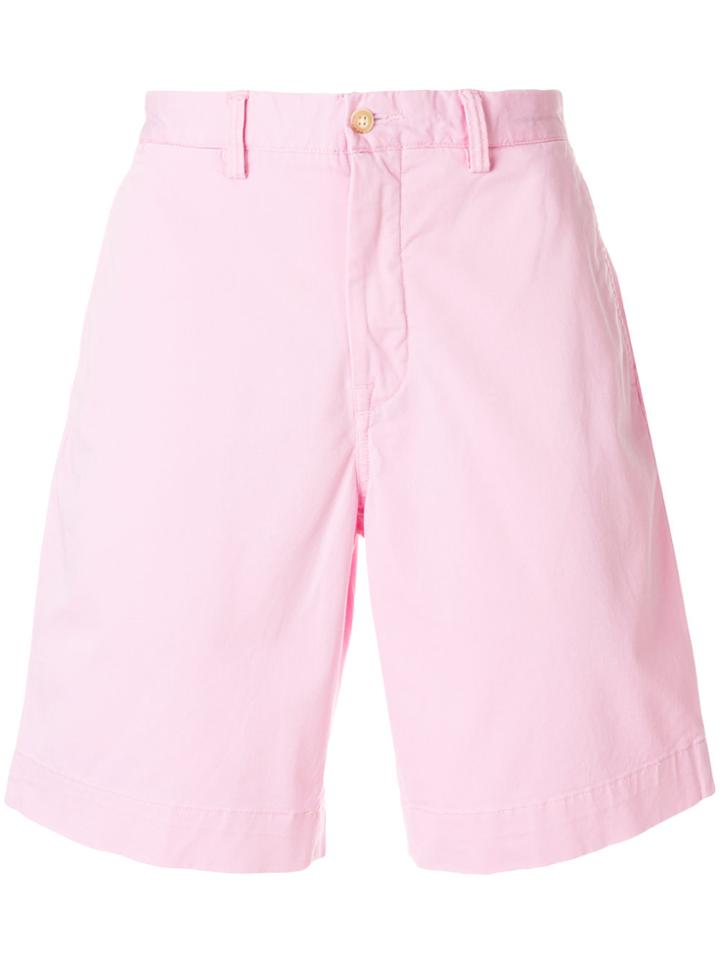 Polo Ralph Lauren Classic Chino Shorts - Pink & Purple