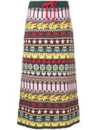 Walter Van Beirendonck Vintage 2000's Knitted Skirt - Green