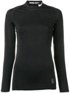 1017 Alyx 9sm Glittered Turtleneck Top - Black