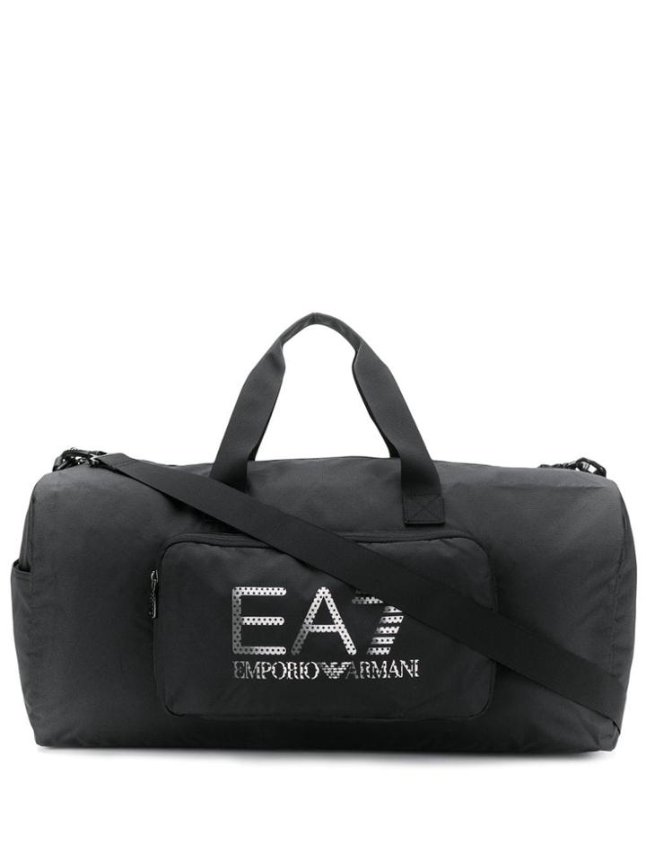 Ea7 Emporio Armani Duffel Bag - Black