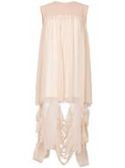 Maison Margiela Draped Sleeveless Midi Dress - Nude & Neutrals