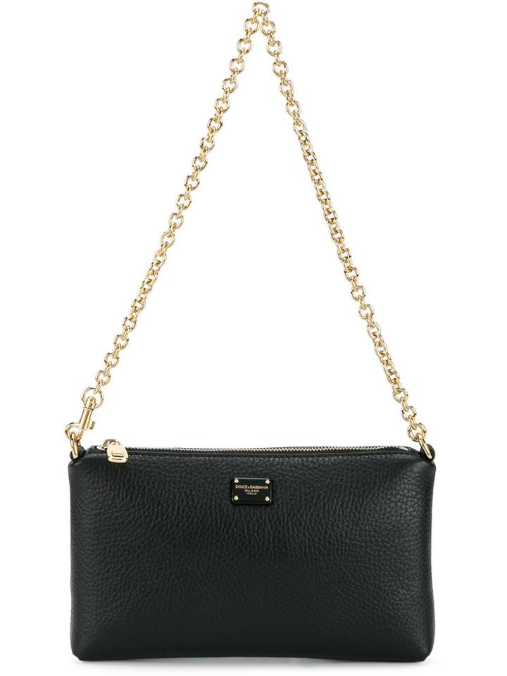 Dolce & Gabbana Mini Leather Bag - Black