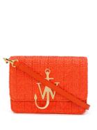 Jw Anderson Woven Anchor Logo Bag - Orange