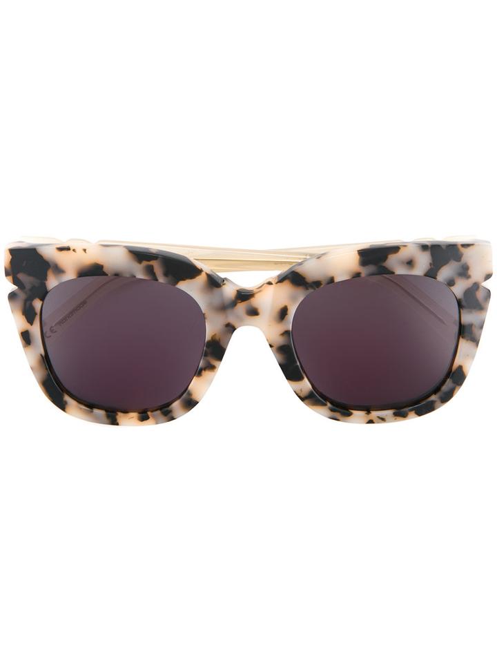 Pared Eyewear - Pools & Palms Sunglasses - Women - Plastic - One Size, Brown, Plastic