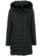 Peuterey Hooded Padded Coat - Black