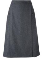 Vanessa Seward 'aydee' Skirt, Women's, Size: 36, Grey, Viscose/wool