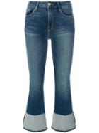 Frame Denim - Cropped Jeans - Women - Cotton/polyester/spandex/elastane - 25, Blue, Cotton/polyester/spandex/elastane