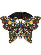 Gucci Crystal Studded Butterfly Bracelet - Multicolour
