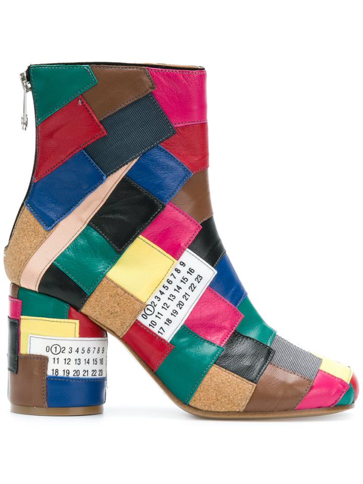 Maison Margiela Colour-block Boots - Multicolour
