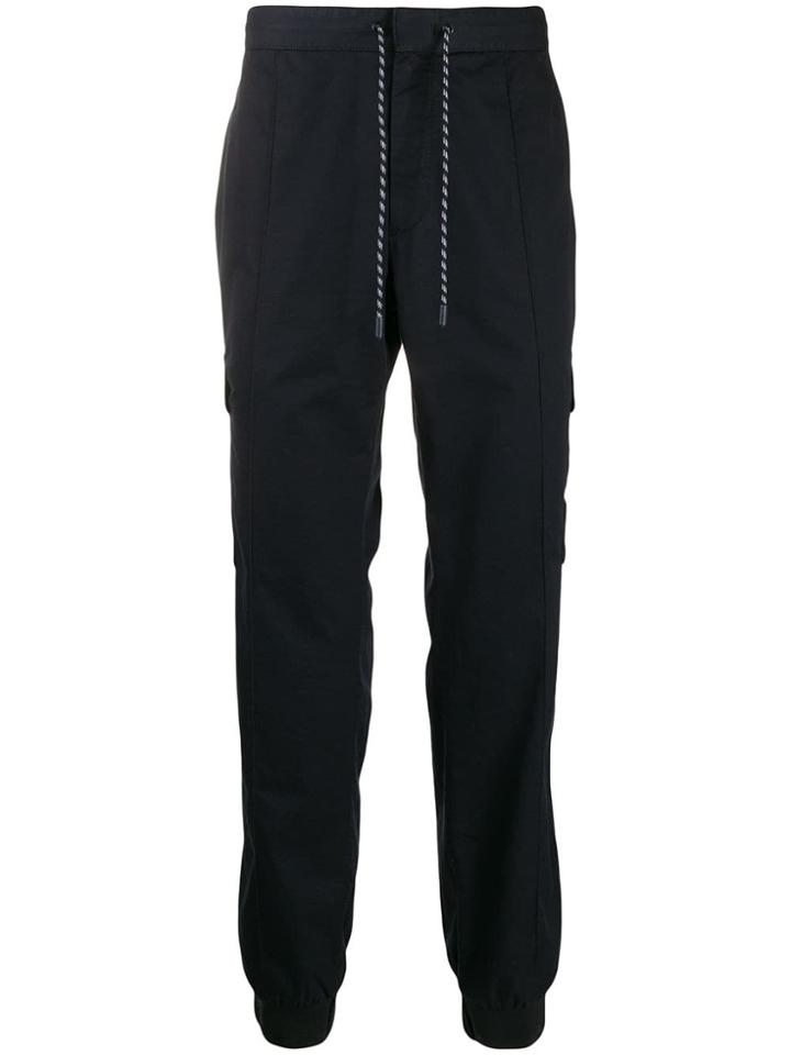 Z Zegna Cargo Track Pants - Blue