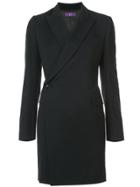 Y's Longline Single Breasted Blazer - Black
