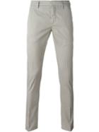 Dondup Skinny Trousers, Men's, Size: 34, Grey, Cotton/polyester/spandex/elastane