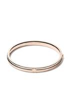 Tiffany & Co 18kt Rose Gold Tiffany T Two Hinged Diamond Bangle -