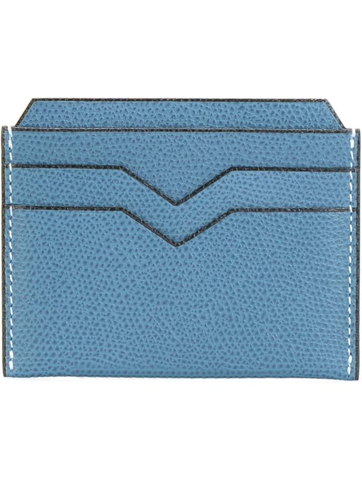 Valextra Classic Cardholder - Blue