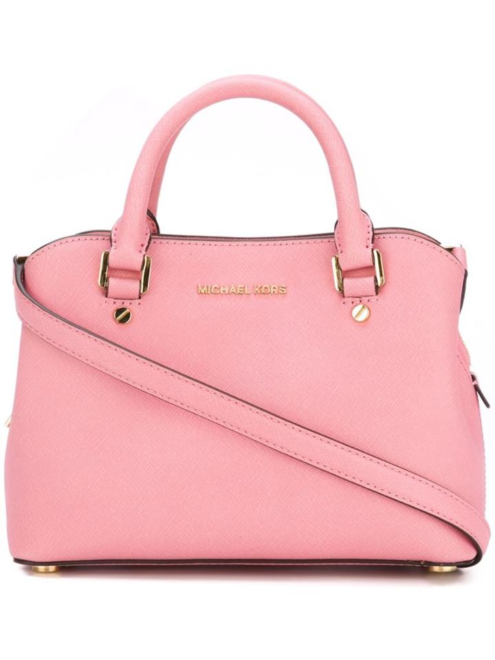 Michael Michael Kors Small 'savannah' Tote, Women's, Pink/purple, Leather