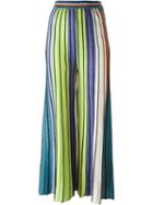 M Missoni Wide-leg Knit Trousers, Women's, Size: 40, Polyamide/metallic Fibre