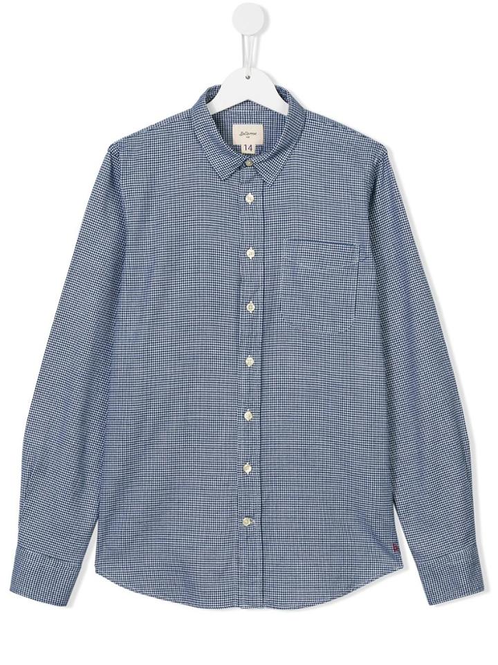 Bellerose Kids Checked Shirt - Blue