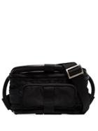 Y/project Leather-trimmed Belt Bag - Black