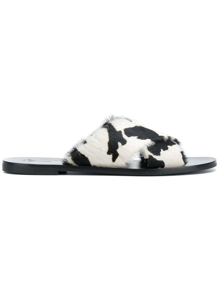 Tomas Maier Gaucho Slide - Black