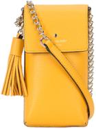Kate Spade Tassel Detail Crossbody Bag - Yellow & Orange