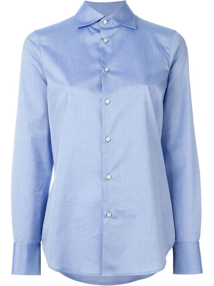 Dsquared2 Classic Shirt, Women's, Size: 42, Blue, Cotton