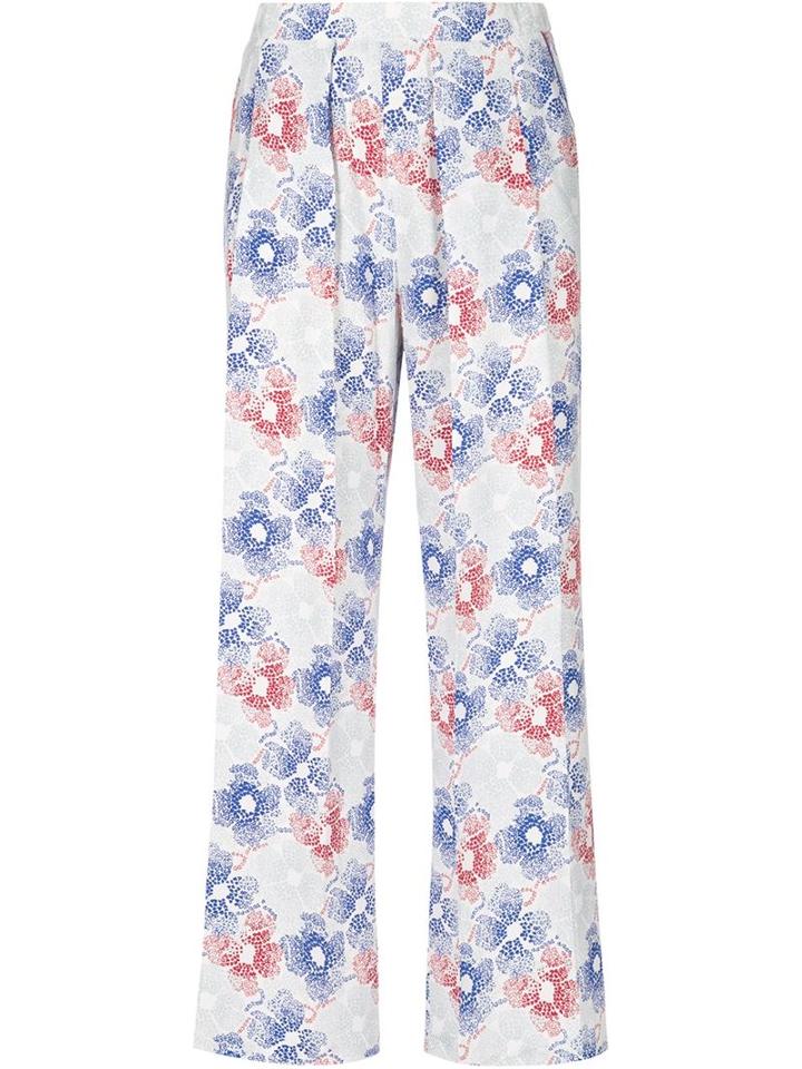 Piamita 'penelope' Trousers, Women's, Size: Medium, Blue, Silk