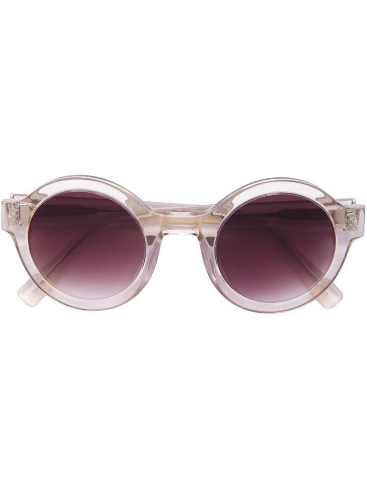 Derek Lam 'luna' Sunglasses, Women's, Yellow/orange, Acetate