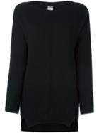 Kristensen Du Nord Round Neck Jumper, Women's, Size: 2, Black, Cashmere/wool
