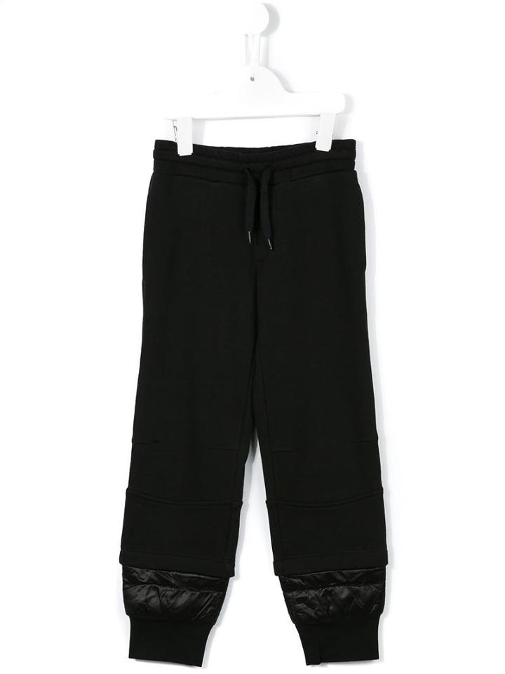 John Galliano Kids Drawstring Track Pants, Boy's, Size: 10 Yrs, Black