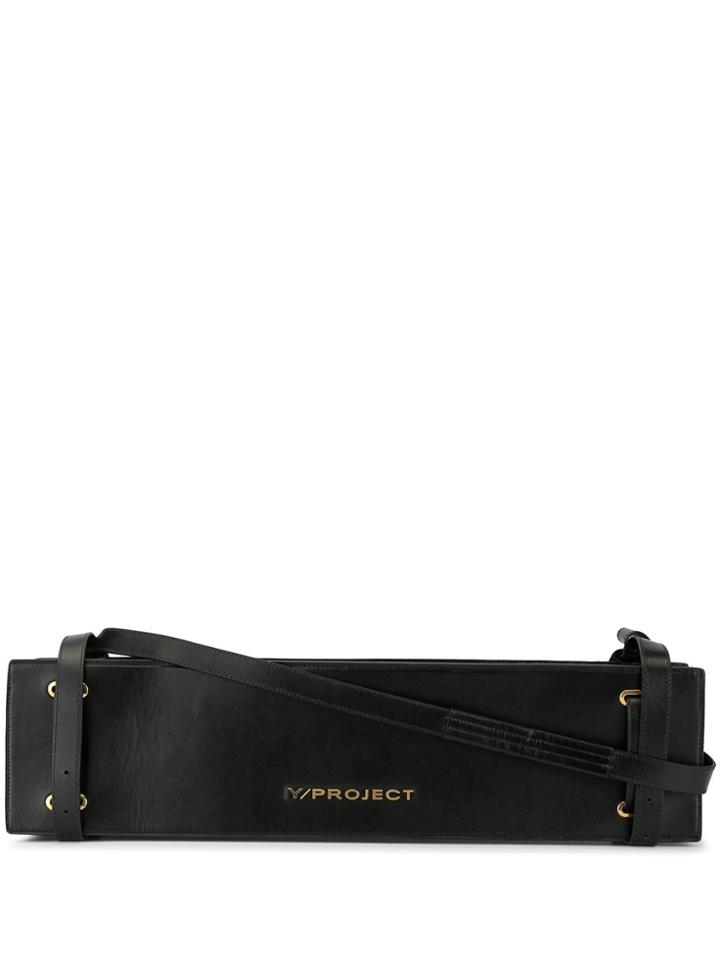 Y/project Accordion Cross Body Bag - Black