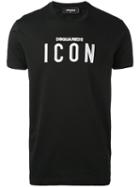 Printed T-shirt - Men - Cotton - L, Black, Cotton, Dsquared2
