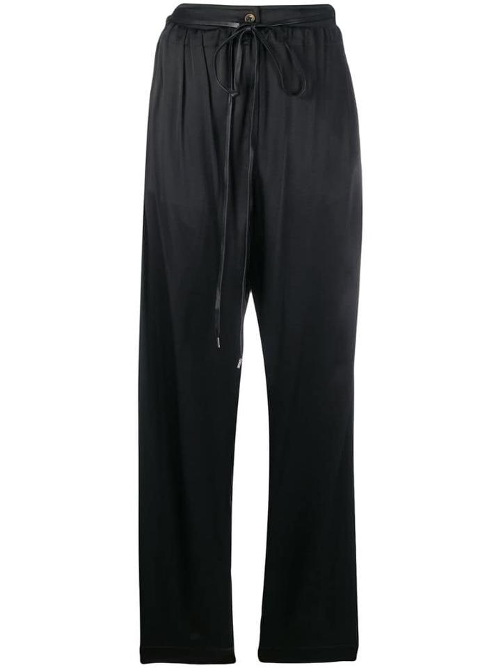 Vivienne Westwood Anglomania Tie Waist Trousers - Black
