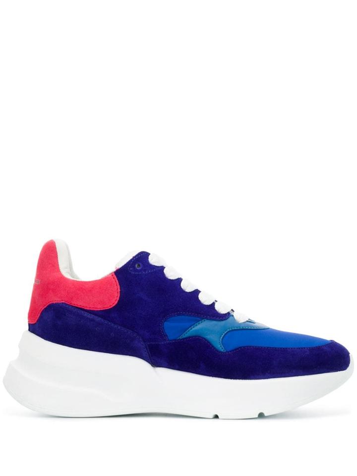 Alexander Mcqueen Runner Sneakers - Blue