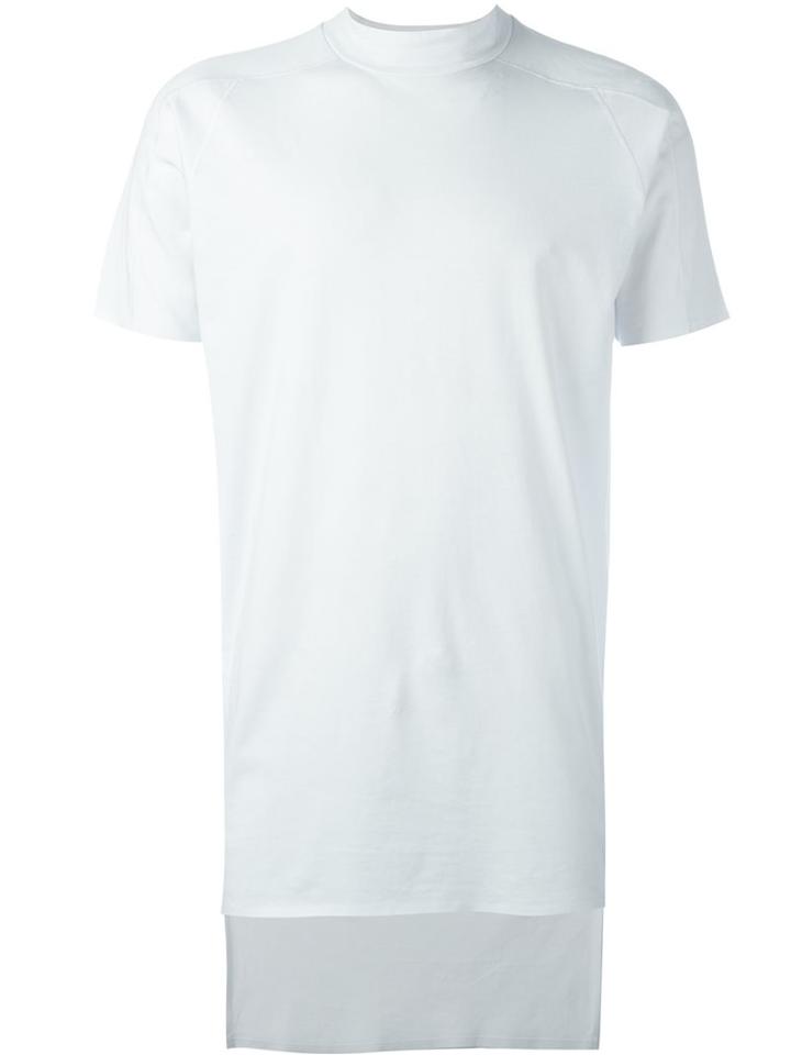 Y-3 'collar Long' T-shirt, Men's, Size: Medium, White, Cotton