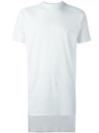 Y-3 'collar Long' T-shirt, Men's, Size: Medium, White, Cotton