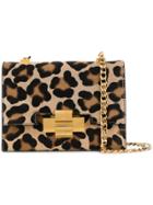 No21 Leopard Print Shoulder Bag - Nude & Neutrals