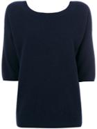 Max Mara - Zodiaco Sweater - Women - Cashmere - Xl, Blue, Cashmere