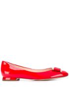 Hogl Ballerina Shoes - Red