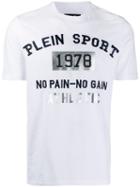 Plein Sport Logo Printed T-shirt - White