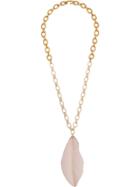 Marni Foliate Pendant Necklace - Gold