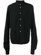 Comme Des Garçons Homme Plus Long Sleeve Shirt - Black