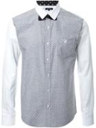 Loveless Sequin Bow Tie Shirt, Men's, Size: 2, Grey, Cotton