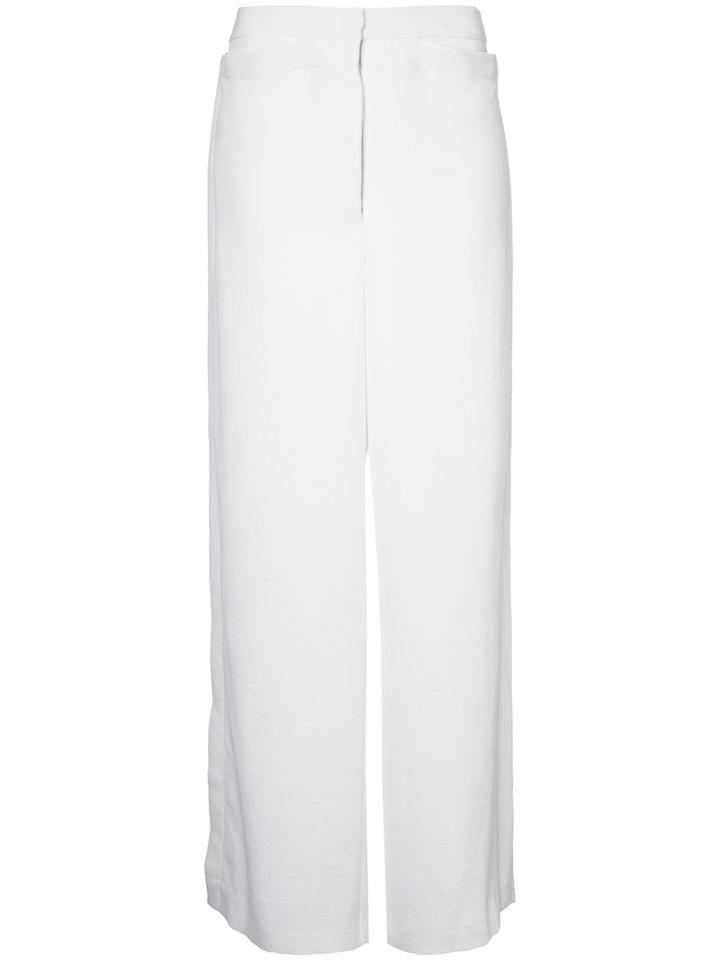 Dion Lee High-waisted Pants, Women's, Size: 8, White, Polyester