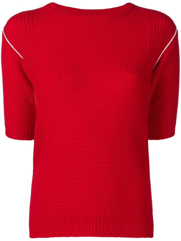 Marni Knitted Jumper - Red