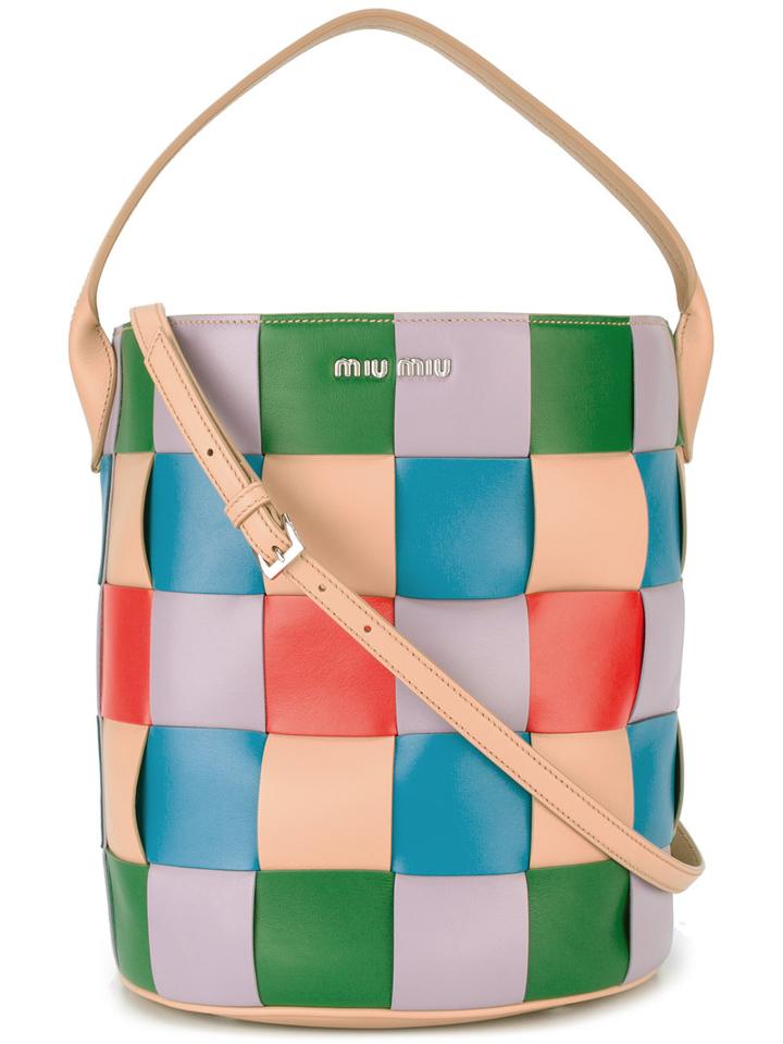 Miu Miu - Leather Shoulder Bag - Women - Calf Leather - One Size, Women's, Calf Leather