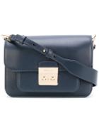 Michael Michael Kors - Satchel Bag - Women - Calf Leather - One Size, Blue, Calf Leather