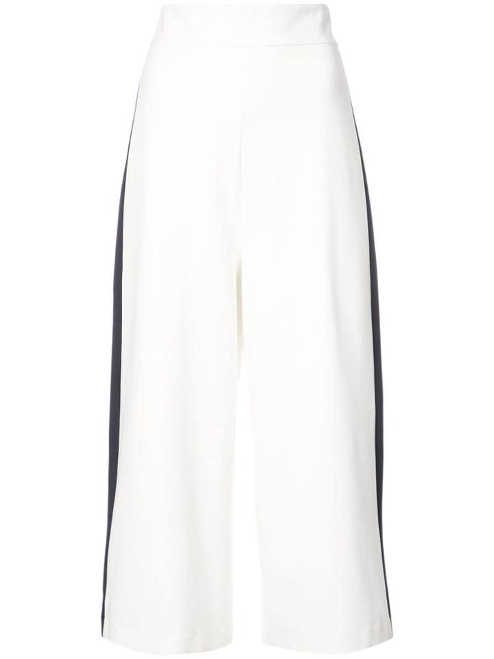Tibi Bond High Waisted Trousers - White