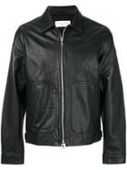 Officine Generale Front Pocket Zip Jacket - Black